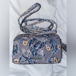 Vera Bradley Rainforest Toile RFID All In One Crossbody